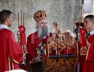 ПАТРИЈАРХ ПОРФИРИЈЕ: ПРАВОСЛАВНА ВЕРА ЈЕ НАША ЛИЧНА КАРТА