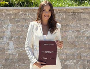 ŠKIPINA: ACADEMIC SUCCESS IS THE RESULT OF DEDICATION; THE NEXT GOAL IS A MASTER’S DEGREE ABROAD