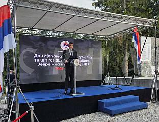 VUČEN: GENOCIDE WAS COMMITTED AGAINST SERBS IN THE NDH; IT IS IMPORTANT TO NURTURE  CULTURE OF REMEMBRANCE