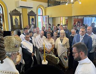 ДОДИК: ИЗГРАДЊА ХРАМА У ГОРЊОЈ СЛАТИНИ ГОВОРИ О САБОРНОСТИ СРПСКОГ НАРОДА