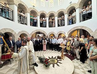 СВЕTА АРХИЈЕРЕЈСКА ЛИTУРГИЈА У ЧАСТ СВЕТИХ ПРЕБИЛОВАЧКИХ МУЧЕНИКА