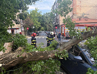 ОЛУЈА ЧУПАЛА ДРВЕЋЕ И НОСИЛА КРОВОВЕ