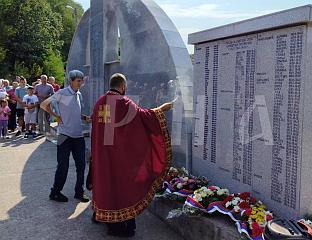 SERB VICTIMS OF JEŽESTICA REMEMBERED AT MEMORIAL SERVICE