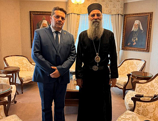 СТЕВАНДИЋ СА ПАТРИЈАРХОМ О ВАЖНИМ АКТУЕЛНИМ ПИТАЊИМА