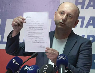 KNEŽEVIĆ PRESENTS DOCUMENTS SHOWING SPAJIĆ IS A MEMBER OF SERBIAN ARMED FORCES