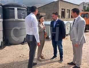 WASTE MANAGEMENT EQUIPMENT WORTH BAM 100,000 HANDED OVER