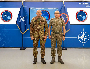 NEW KFOR COMMANDER ITALIAN GENERAL ROBERTO VERGORI