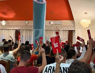 БОРИС ШКИПИНА РЕИЗАБРАН ЗА ПРЕДСЈЕДНИКА МЛАДИХ СНСД-а