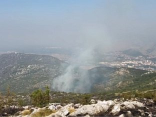 STABLE AT FIRE SITES; FIREFIGHTING OPERATION CONTINUES IN GOLO BRDO