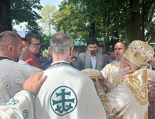 ПРОСЛАВЉЕНА СЛАВА ХРАМА НЕРУКОТВОРЕНОГ ОБРАЗА ХРИСТОВОГ НА КУЛИ