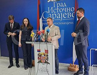 ĆOSIĆ: ISTOČNO SARAJEVO GIVEN OPPORTUNITY TO JOIN THREE-YEAR COOPERATION PLAN WITH ST. PETERSBURG