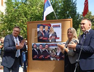 ДОДИК: ПРЕДУЗЕЛИ СМО СВЕ ДА СРПСКА БУДЕ СТАБИЛНА, МИНИЋ И ЦВИЈАНОВИЋЕВА ПОБЈЕДНИЧКИ КАНДИДАТИ