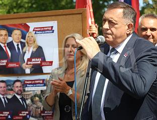 ДОДИК: СНСД ЈЕДИНИ ИМА КАПАЦИТЕТ ДА СРПСКУ И ДАЉЕ ВОДИ ПУТЕМ РАЗВОЈА