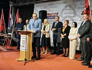 ДОДИК: СНСД НЕ ОДУСТАЈЕ ОД БОРБЕ ЗА НАРОД И СРПСКУ