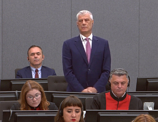THAÇI SENTENCED TO 25 YEARS IN PRISON