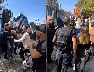 KLA SUPPORTERS ATTACK EULEX HEADQUARTERS IN PRIŠTINA