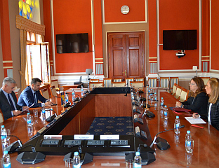 MILIĆ AND KADRIĆ DISCUSS ECONOMIC AND CULTURAL COOPERATION WITH ITALY WITH CASTELLANI