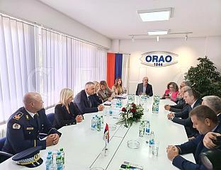 МИНИЋ СЕ У БИЈЕЉИНИ САСТАО СА РУКОВОДСТВОМ ФАБРИКЕ "ОРАО"