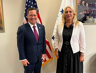 CVIJANOVIĆ, WALTZ DISCUSS POLITICAL SITUATION AND WAYS TO STRENGTHEN COOPERATION