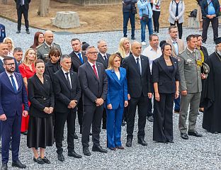 СТАМЕНКОВСКИ И ОСТОЈИЋ НА ЗЕЈТИНЛИКУ НА ОБИЉЕЖАВАЊУ 108 ГОДИНА ПРОБОЈА СОЛУНСКОГ ФРОНТА