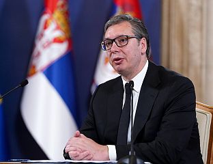 VUČIĆ STEPS DOWN AS PRESIDENT