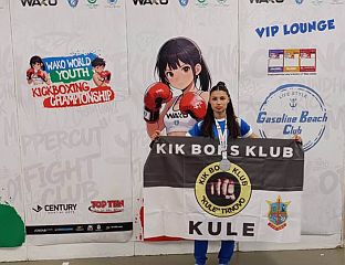 NIKOLINA VLAŠKI OF KULE KICKBOXING CLUB EARNS SILVER IN ITALY