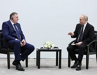 DODIK: GAS SUPPLIES AMONG TOPICS WITH PUTIN