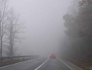 ОПРЕЗ - СМАЊЕНА ВИДЉИВОСТ У КОТЛИНАМА