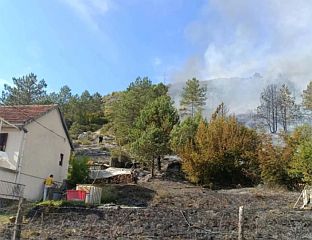 ПОЖАР У ГРАНЧАРЕВУ ПОД КОНTРОЛОМ