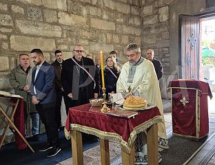 KOŠEVO CHAPEL DEDICATED TO SARAJEVO-VIDOVDAN HEROES CELEBRATES MIHOLJDAN