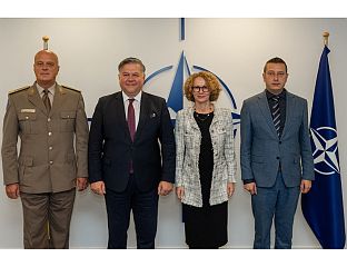 ГОГАНОВИЋ WИТХ ШЕКЕРИНСКА: НАТО ЕXПЕЦТС СWИФТ ФОРМАТИОН ОФ ГОВЕРНМЕНТ, СНСД ИНДИСПЕНСАБЛЕ ПАРТНЕР