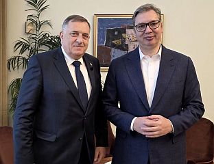 ВУЧИЋ: ХВАЛА ДОДИКУ НА ПРИЈАТЕЉСТВУ И ЗА НАЈБЛИЖЕ ОДНОСЕ СРПСКЕ И СРБИЈЕ