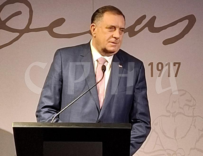 BANJA LUKA, DECEMBER 5 /SRNA/ - Republika Srpska President Milorad Dodik said on Thursday evening in Banja Luka that the Serbian and Jewish peoples are friendly, brotherly, and must stay together because their fates are intertwined.