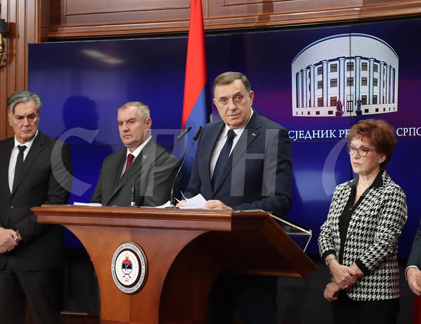 BANJA LUKA, JANUARY 23 /SRNA/ - The President of Republika Srpska Milorad Dodik has stated today in Banja Luka that the sanctions imposed on the officials of Srpska proved to be pointless and unsuccessful, which is also indicated by the fact that the Republic is economically stable.