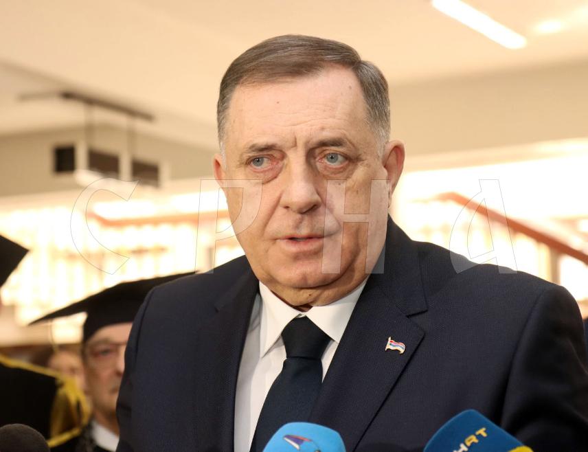 БАЊАЛУКА, 6. ФЕБРУАРА /СРНА/ - Предсједник Републике Српске Милорад Додик порчио је да окорјели исламисти који из САД евентулано буду депортовани у БиХ неће моћи бити распоређени по затворима у Републици Српској.