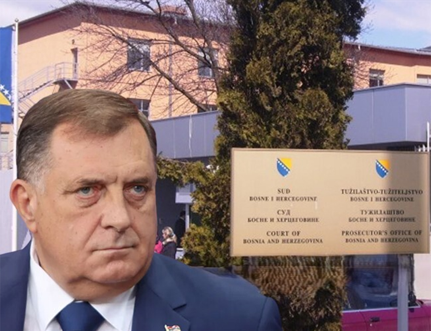 SARAJEVO, FEBRUARY 26 /SRNA/ - The Court of Bosnia and Herzegovina found the President of Republika Srpska Milorad Dodik guilty of "non-implementation of decisions" of Christian Schmidt and sentenced him to one year in prison and a ban on performing the duties of the President for six years from the date of finality of the verdict, the Court announced.