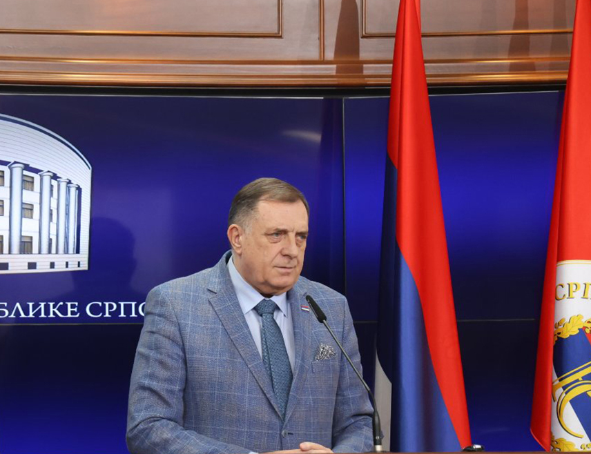 BANJA LUKA, MARCH 3 /SRNA/ - Republika Srpska President Milorad Dodik pointed out that the Dayton Peace Agreement confirmed the statehood of Srpska, which according to the valid and unchanged Constitution of BiH still has jurisdiction over the judiciary, finances, border service, police affairs, defense and army, intelligence and security affairs and many other jurisdictions unconstitutionally hijacked by impositions, threats, deceits and frauds.