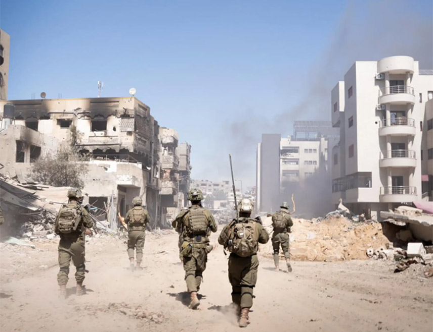 ГАЗА, 23. МАРТА /СРНА/ - Израелска војска покренула је копнене акције широм Појаса Газе и позвала Палестинце да се склоне од офанзиве у град Рафу, седам дана након обнављања ваздушних удара на територију под управом Хамаса.