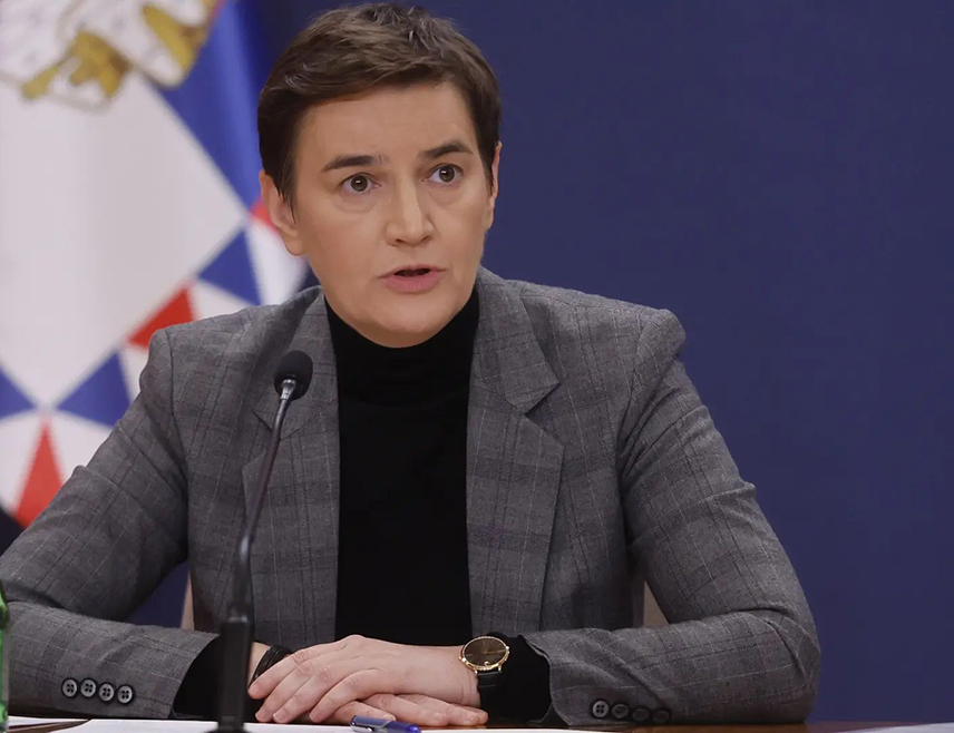 БЕОГРАД, 16. АПРИЛА /СРНА/ - Предсједник Скупштине Србије Ана Брнабић најавила је да ће предсједник Србије Александар Вучић у данашњем обраћању грађанима предочити резултате руске Федералне службе безбједности /ФСБ/ о наводној употреби звучног топа током протеста у Београду 15. марта.