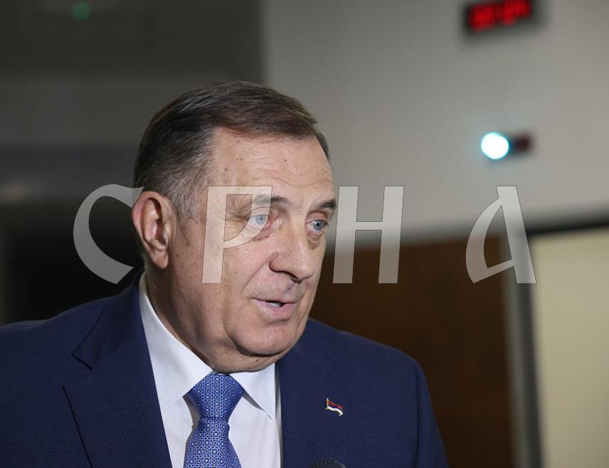 BANJA LUKA, APRIL 18 /SRNA/ - Republika Srpska President Milorad Dodik said that Serbs in BiH are for peace, legality, and freedom, and that they will never accept a system based on coercion.