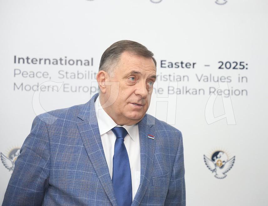 BANJA LUKA, APRIL 26 /SRNA/ - Republika Srpska President Milorad Dodik says that the participants of today's International Forum in Banja Luka advocate for fundamental Christian values and are translating them into political action, stressing that this movement is growing across Europe.