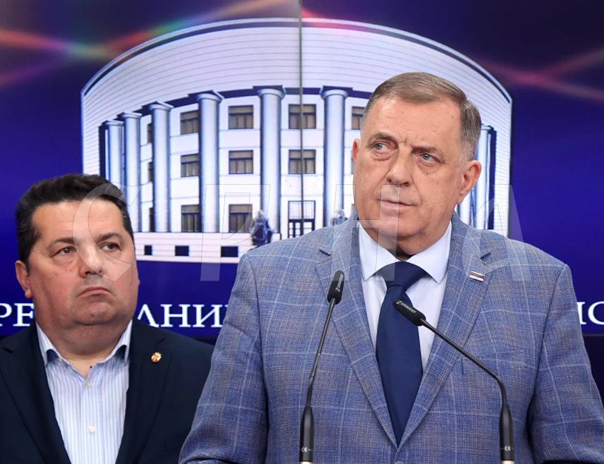 БАЊАЛУКА, 29. АПРИЛА /СРНА/ - Предсједник Републике Српске Милорад Додик истакао је данас да ће припадници Сипе, када сљедећи пут буду дјеловали на територији Српске, бити ухапшени и депортовани одакле су дошли, као и Кристијан Шмит, уколико се појави.