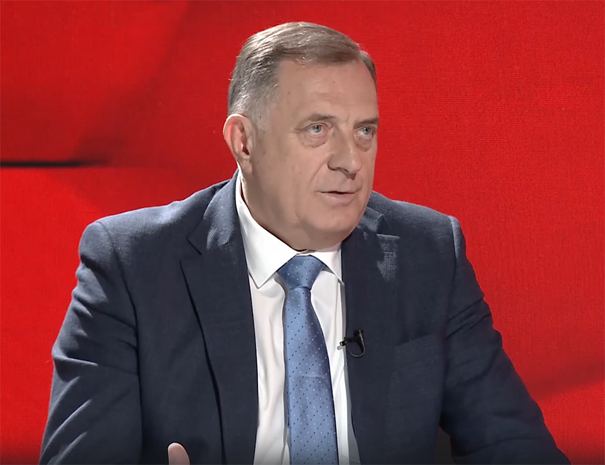 BANJA LUKA, April 30 (SRNA) – The President of Republika Srpska Milorad Dodik stated this evening that the only realistic and sustainable outcome in the long term is for BiH to cease to exist as a political factor, and for its territory to be divided into Republika Srpska, the Federation (or Bosnia, encompassing Muslims), and Hezceg-Bosnia, encompassing Croats.
