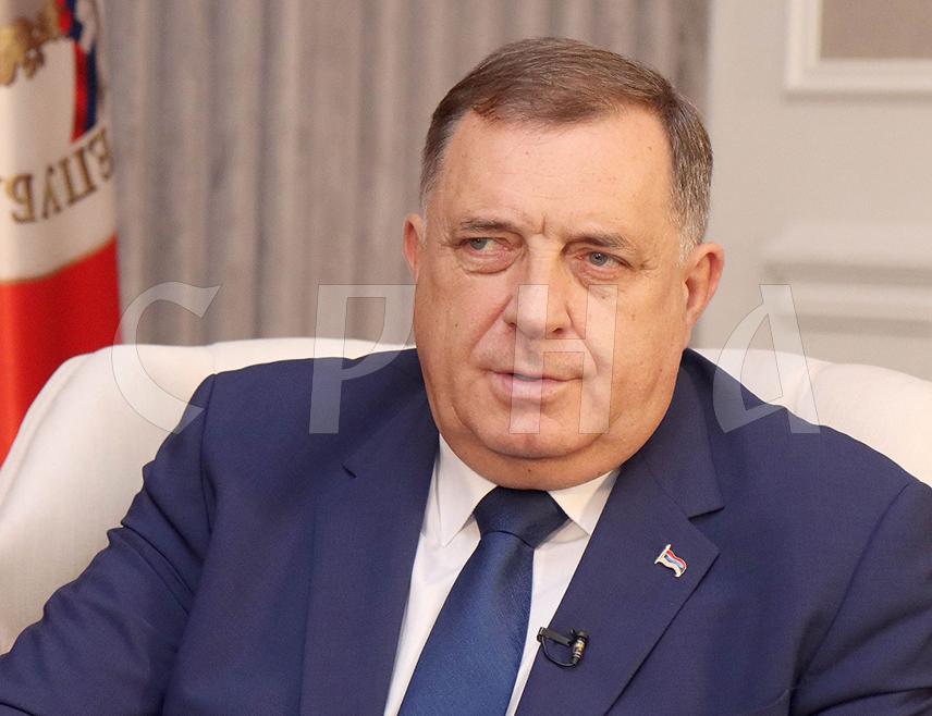 BELGRADE, MAY 7 /SRNA/ - Republika Srpska President Milorad Dodik said today that it is comical and humiliating that the United Kingdom, which exited the EU, is now advocating for the EU.