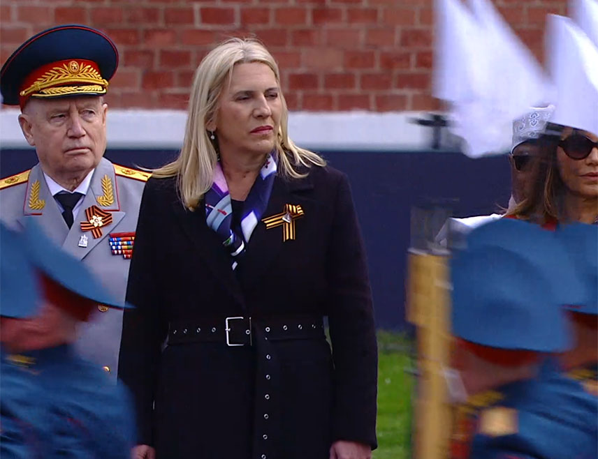 MOSCOW, MAY 9 /SRNA/ - The Serbian member and Chairwoman of the BiH Presidency, Željka Cvijanović, emphasized that, thanks to the heroic anti-fascist struggle of the Serbian people, Serbs once again stand proud, dignified, and with heads held high on this May 9, Victory Day.