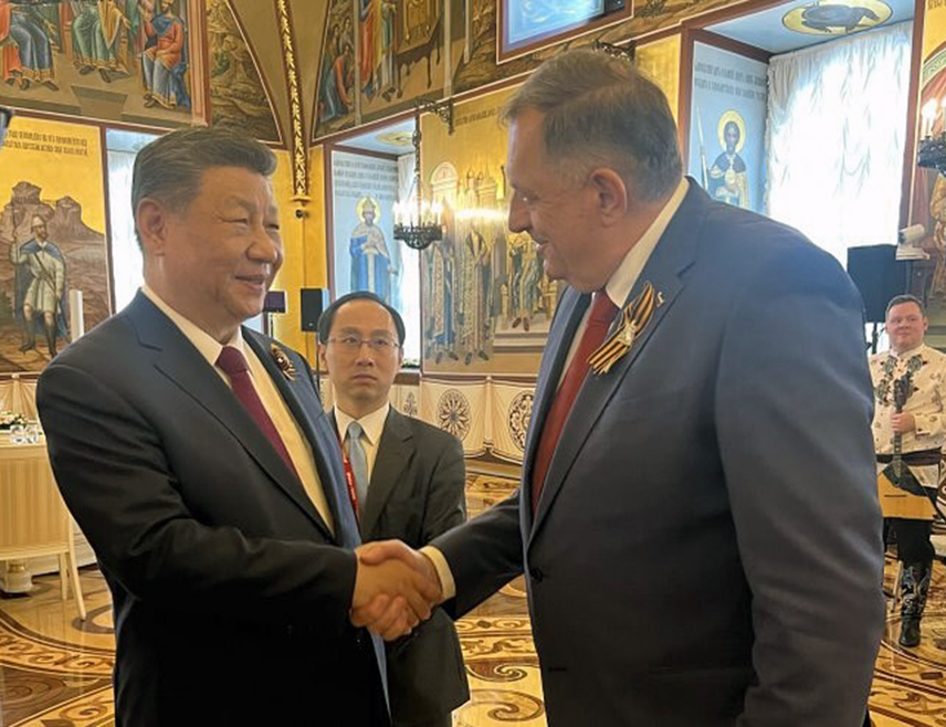 MOSCOW, MAY 9 /SRNA/ - Republika Srpska can count on the support and friendship of China, President of Srpska Milorad Dodik pointed out today after meeting again in Moscow with Chinese President Xi Jinping.