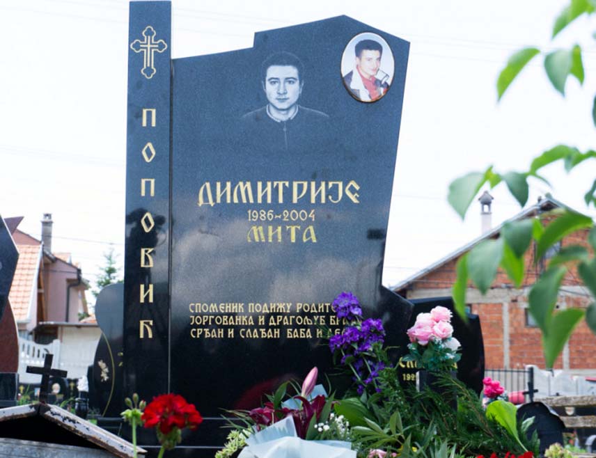 BELGRADE, JUNE 5 /SRNA/ – Seventeen-year-old Dimitrije Popović was murdered in Gračanica today in 2004, and his tragic fate stands as one of the symbols of the suffering of the Serb people in Kosovo and Metohija following the arrival of international forces, the Serbia’s parliamentary Office for Kosovo and Metohija announced.