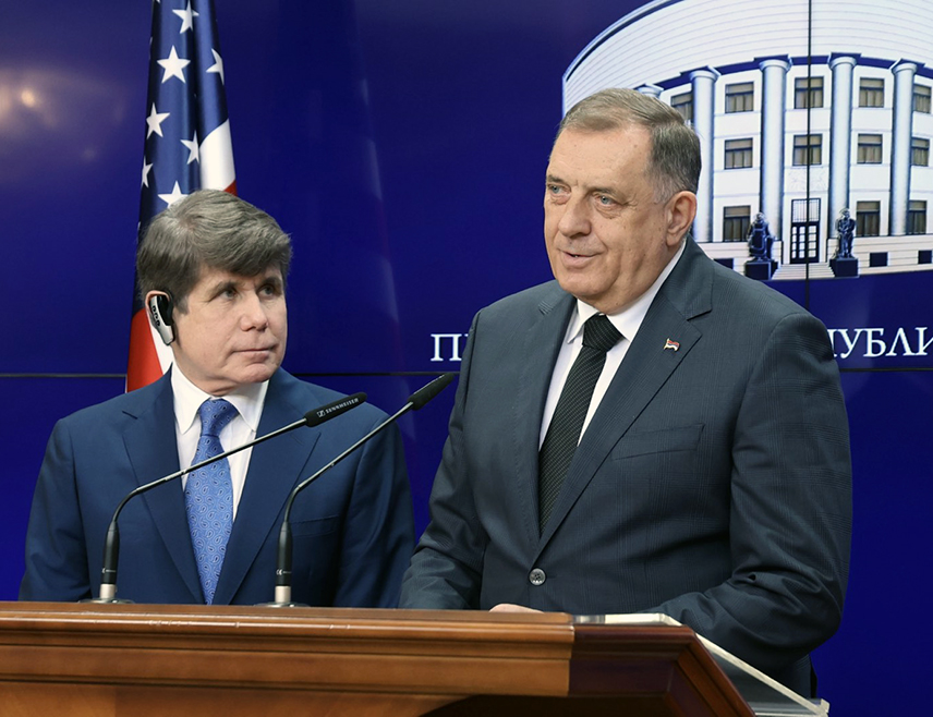 BANJA LUKA, JUNE 23 /SRNA/ –Republika Srpska President Milorad Dodik has stated today that he does not feel threatened following information about a planned assassination attempt against him, but emphasized that the names and motives of those involved must be revealed quickly, publicly, and clearly.