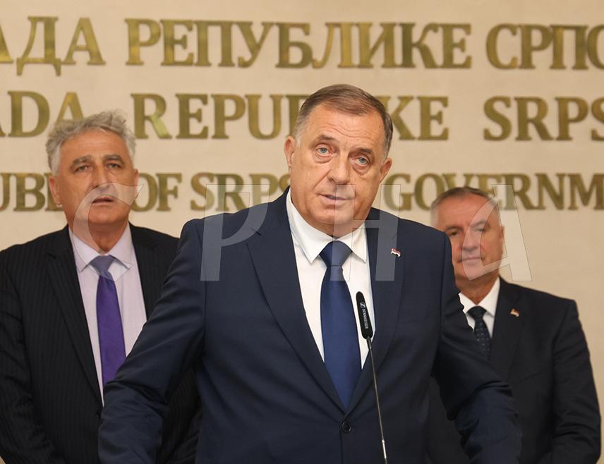 BANJA LUKA, JULY 1 /SRNA/ – The President of Republika Srpska Milorad Dodik stated that almost unarmed Serbian ancestors 150 years ago in Nevesinje rose up against a power that dominated the world and Europe, and they did not spare their lives to fight for the freedom in which people in Srpska live today.