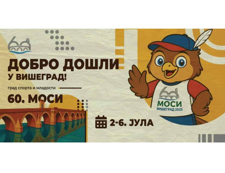 ВИШЕГРАД, 2. ЈУЛА /СРНА/ – У Вишеграду ће данас свечано бити отворене 60. Међуопштинске омладинске спортске игре /МОСИ/, које ће окупити више од 2.000 спортиста из 31 локалне заједнице из Србије, Црне Горе и БиХ.